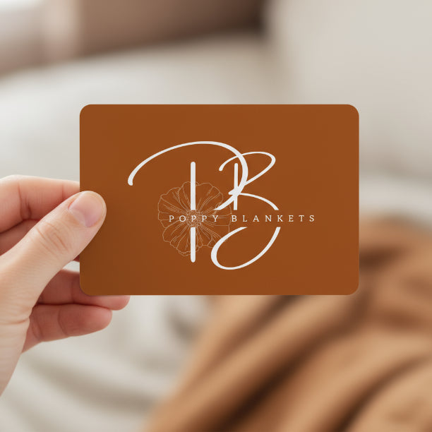 Poppy Blankets Gift Card